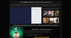 Desktop Screenshot of camsfreecredit.com